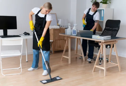 Nettoyage de bureau professionnel à Chepniers