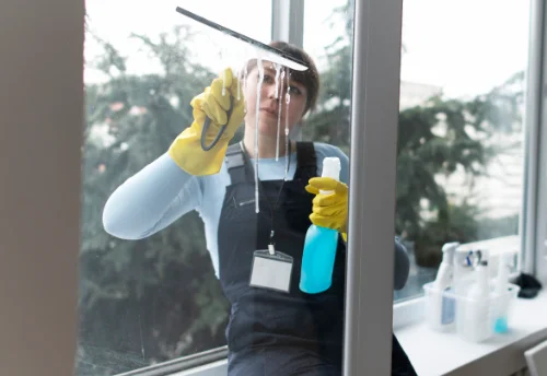 Nettoyage de vitres intérieures et extérieures à Chepniers